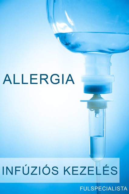 ALLERGIA infúziós kezelés asztma terépia